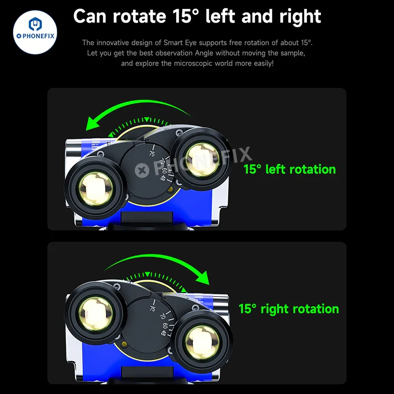MECHANIC SMART EYE Microscope 7-45X Zoom for Phone Repair - Image 7