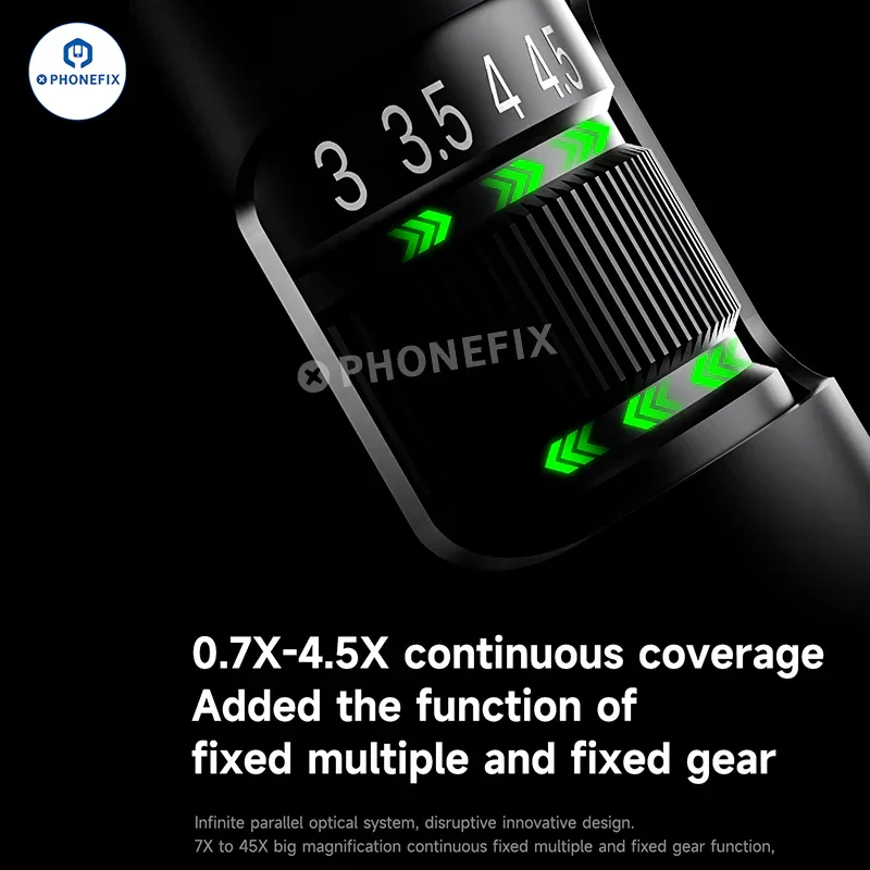 MECHANIC SMART EYE Microscope 7-45X Zoom for Phone Repair - Image 9