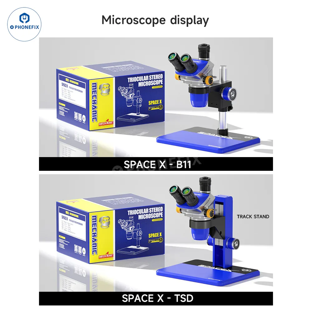 Mechanic Space X 6.5X-52X Trinocular Micro-Soldering Microscope - Image 12