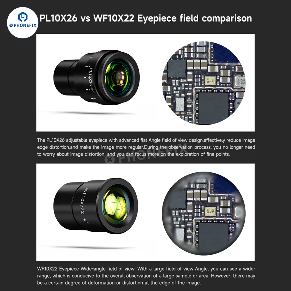 Mechanic Space X 6.5X-52X Trinocular Micro-Soldering Microscope - Image 5