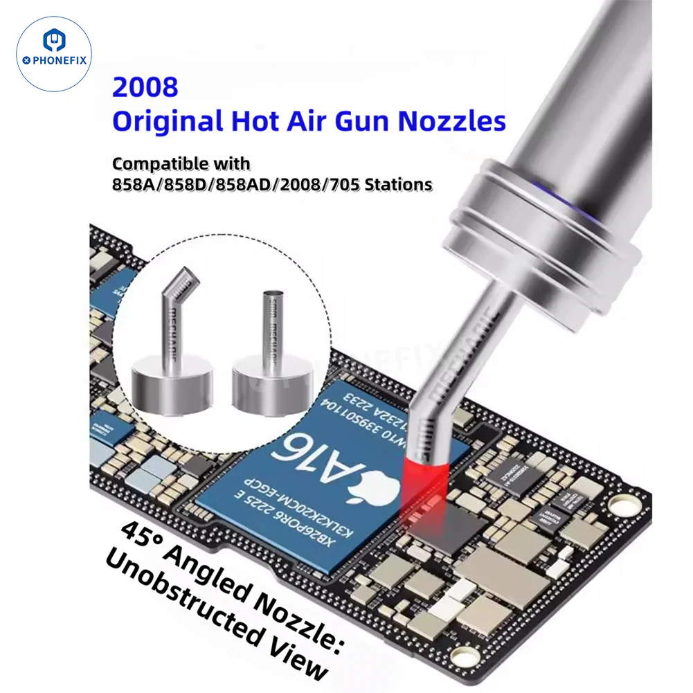 MECHANIC Straight/Bent Nozzle for 861/2008 Series Hot Air Gun - Image 3