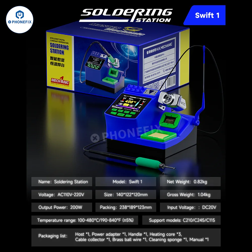MECHANIC Swift 1 Smart Constant Temperature Soldering Station - Image 8