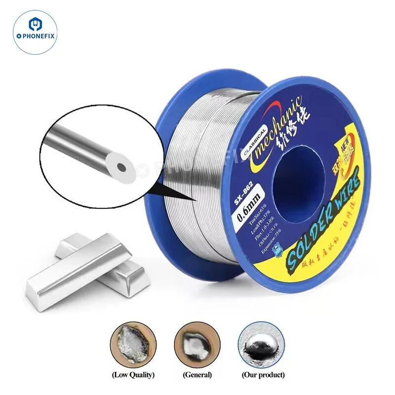 Mechanic SX-862 Dual Core Tin Wire Lead for Electrical Board Soldering - Image 3