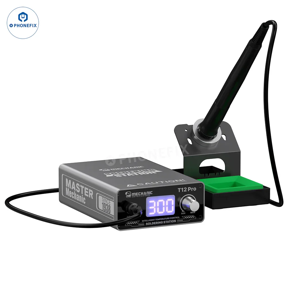 Mechanic T12 Pro Anti-Static Soldering Station With Iron Tip - Image 11