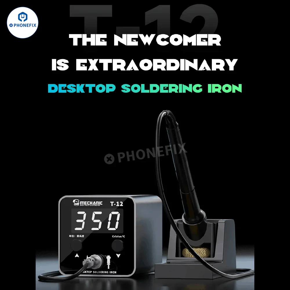 Mechanic T12 Pro Anti-Static Soldering Station With Iron Tip - Image 2