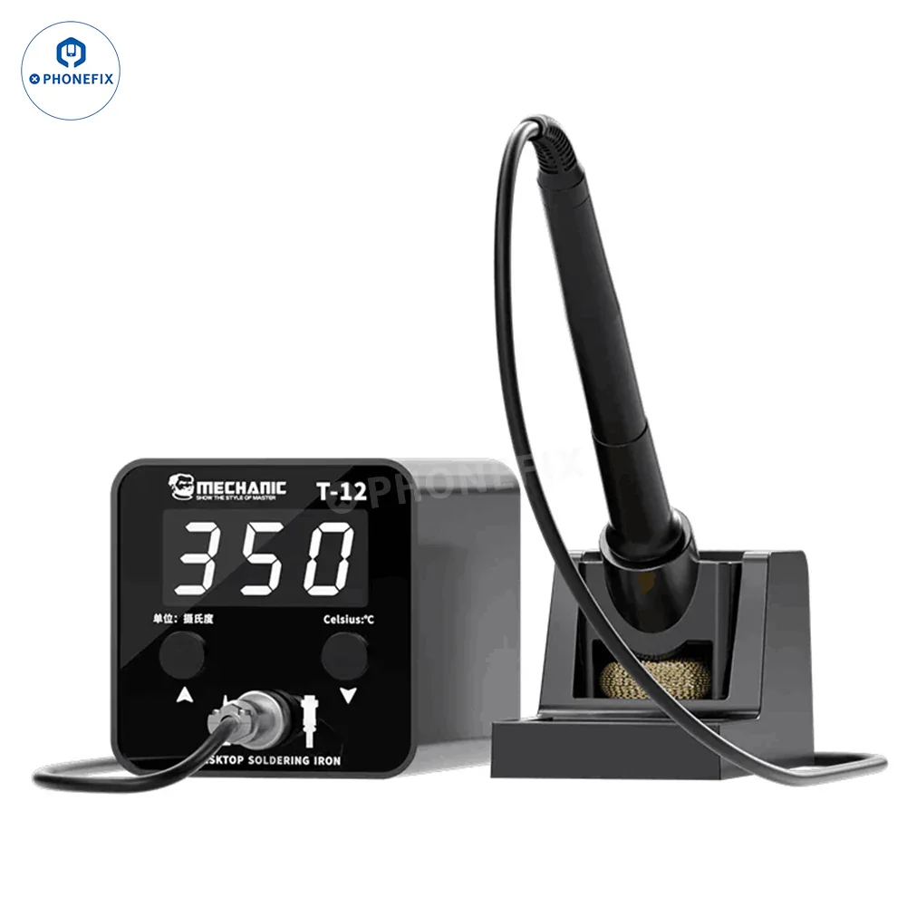 Mechanic T12 Pro Anti-Static Soldering Station With Iron Tip - Image 6