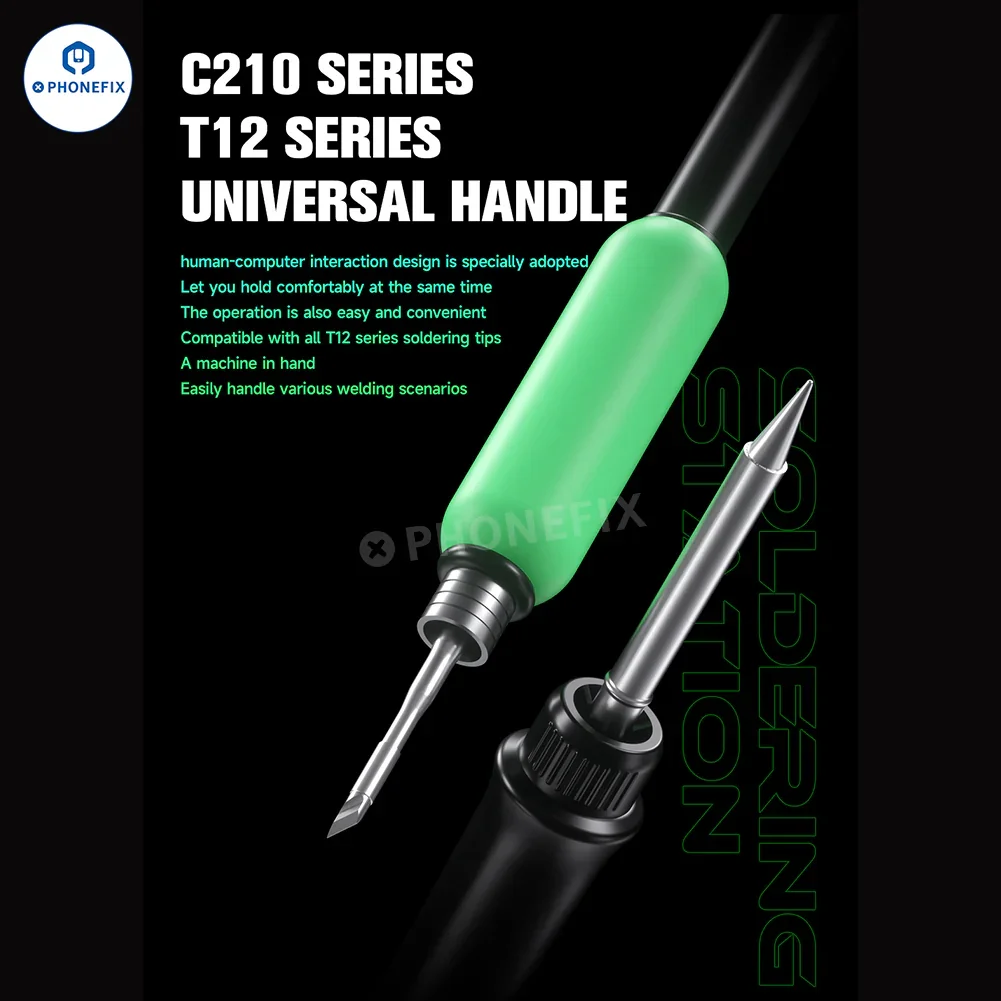 MECHANIC TA-212 Dual Soldering Station with T12 T210 Handle - Image 5
