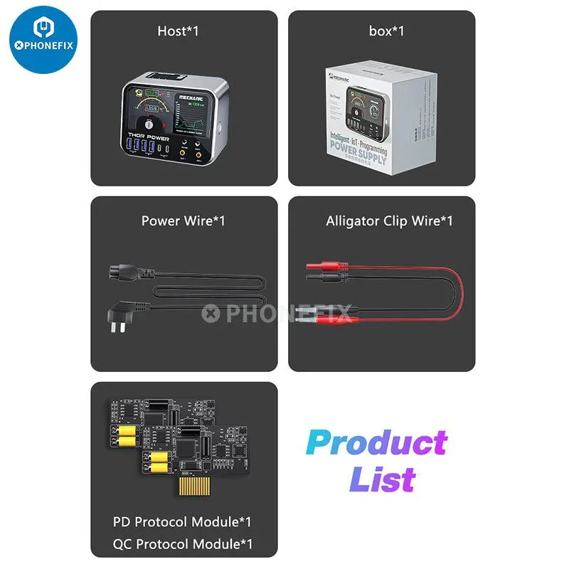 MECHANIC THOR POWER Intelligent Digital Diagnostic Power Supply - Image 13