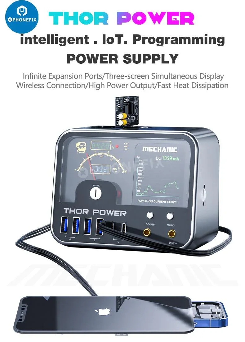 MECHANIC THOR POWER Intelligent Digital Diagnostic Power Supply - Image 2