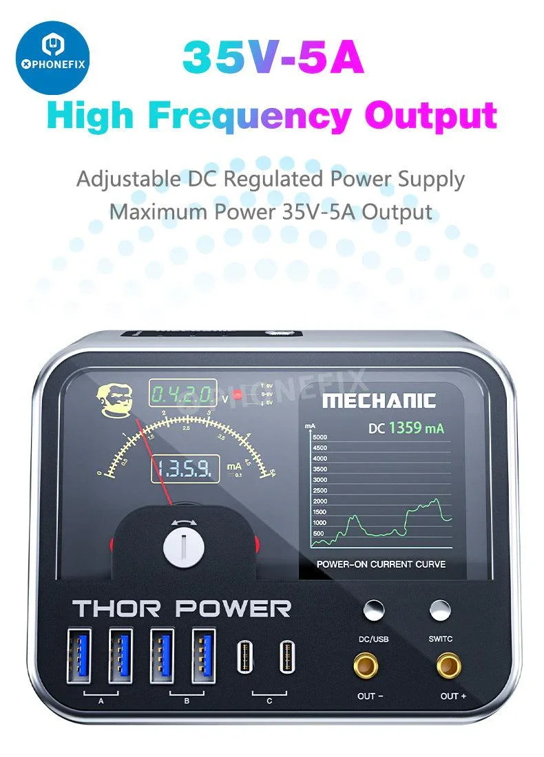 MECHANIC THOR POWER Intelligent Digital Diagnostic Power Supply - Image 3