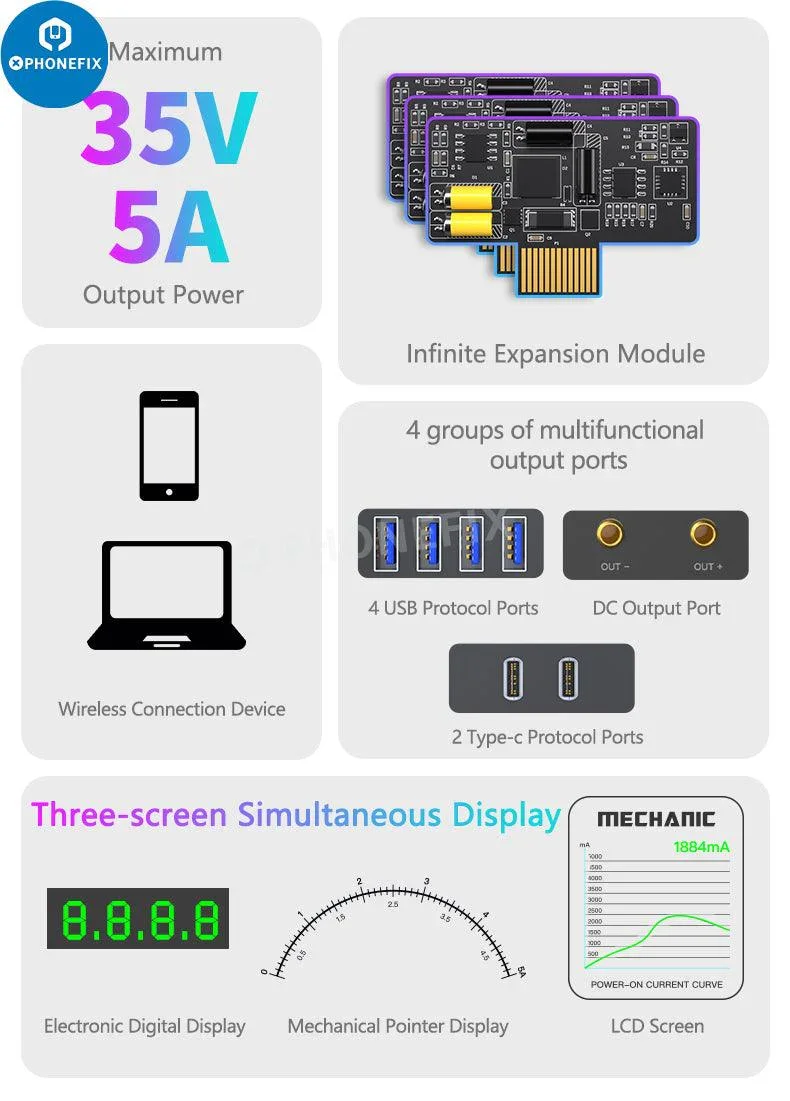 MECHANIC THOR POWER Intelligent Digital Diagnostic Power Supply - Image 4