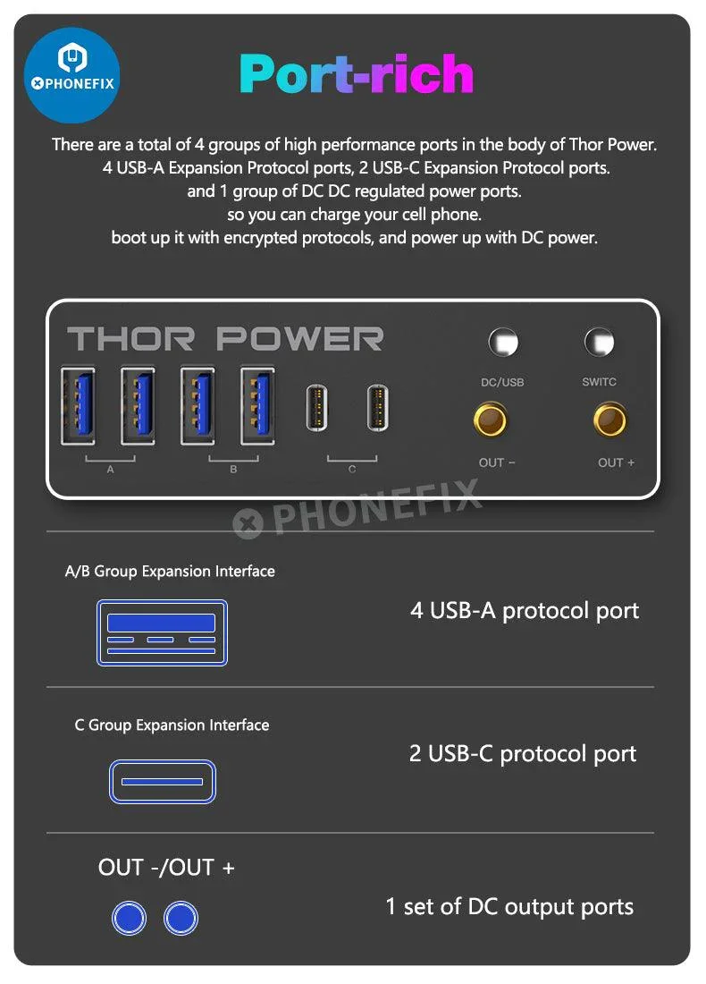 MECHANIC THOR POWER Intelligent Digital Diagnostic Power Supply - Image 6