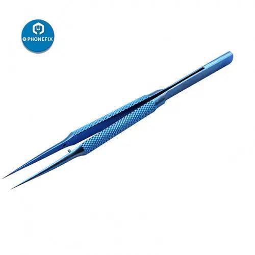 Titanium Alloy Precision Tweezers iPhone Fingerprint Jump Wire Repair - Image 11