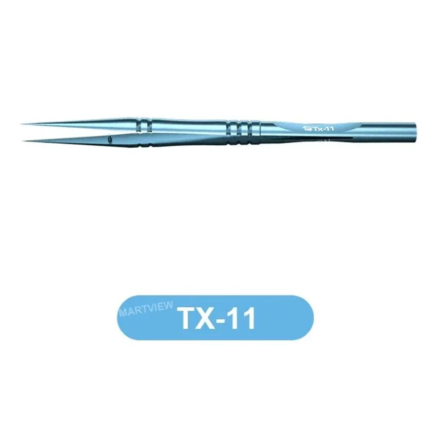 Titanium Alloy Precision Tweezers iPhone Fingerprint Jump Wire Repair - Image 13