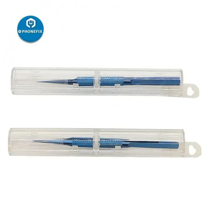 Titanium Alloy Precision Tweezers iPhone Fingerprint Jump Wire Repair - Image 6