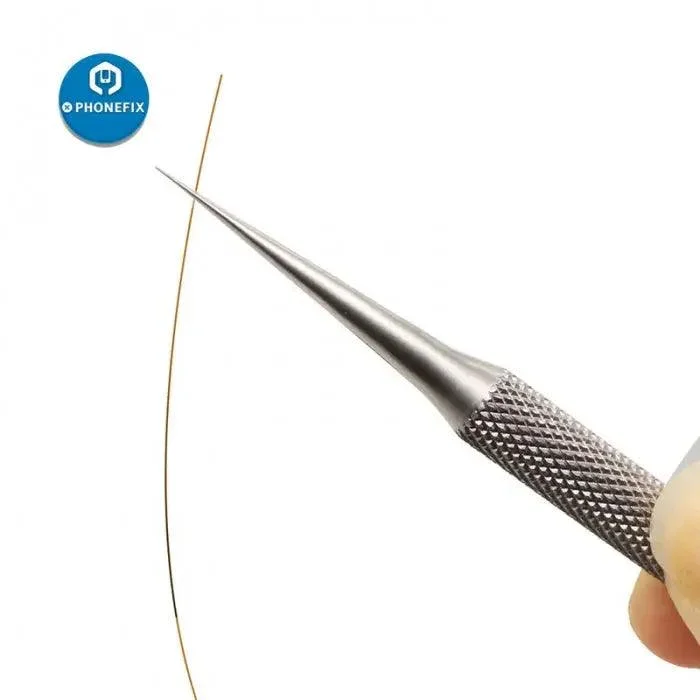 Titanium Alloy Precision Tweezers iPhone Fingerprint Jump Wire Repair - Image 8