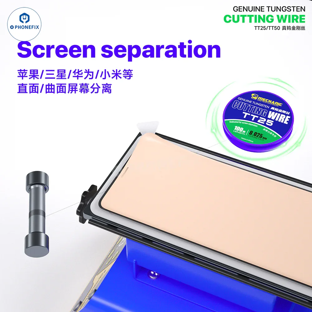 MECHANIC TT25 TT50 Tunsten Cutting Wire for Phone Screen Repair - Image 4