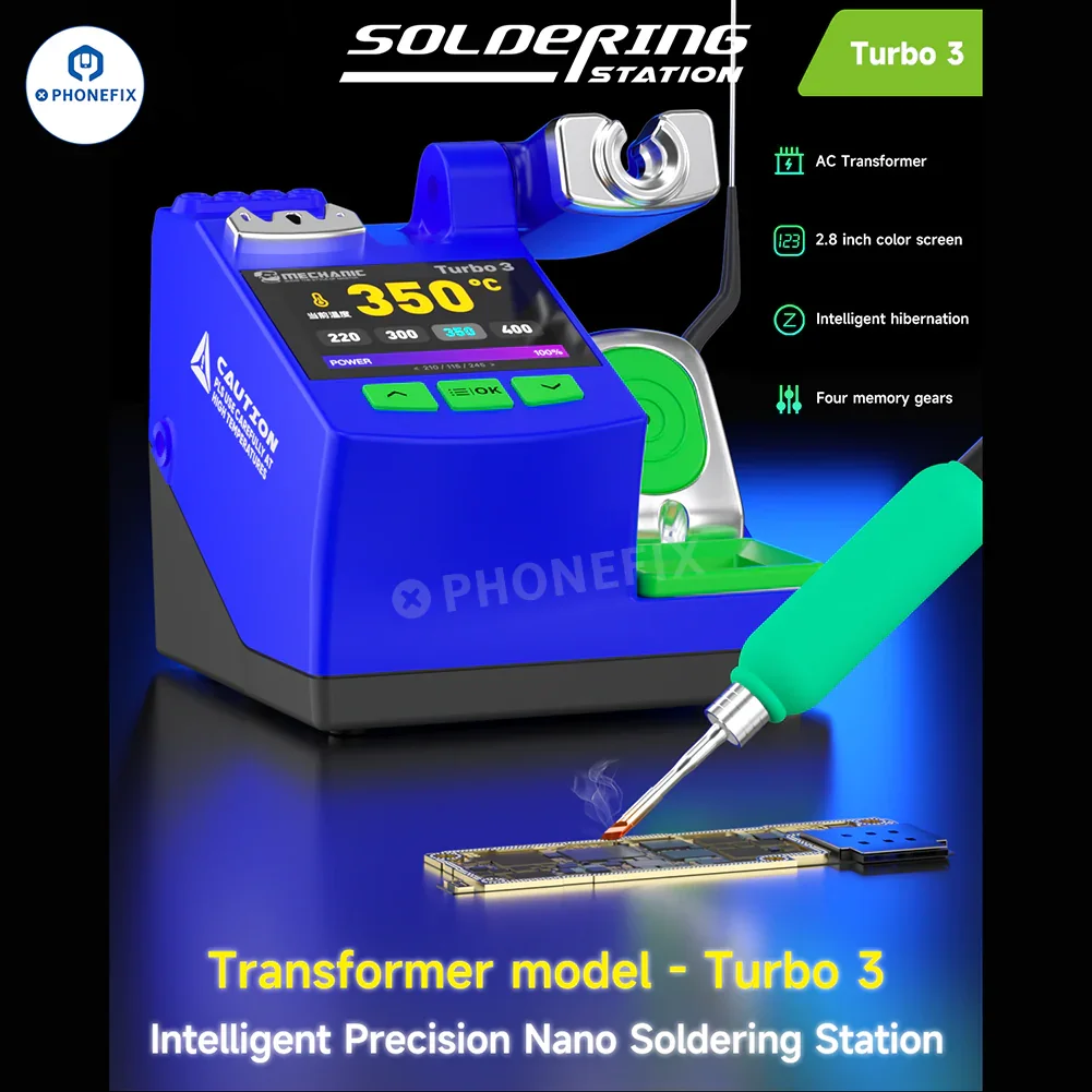 MECHANIC Turbo 3 150W Nano Soldering Station wtih C210 Tips - Image 2