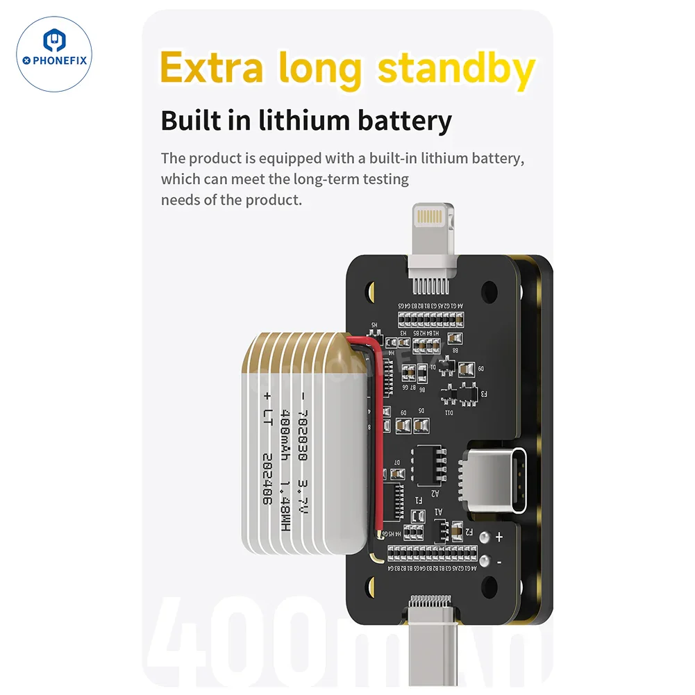 Mechanic Type-C Lightning Charging Port Detector Tail Plug Tester - Image 6