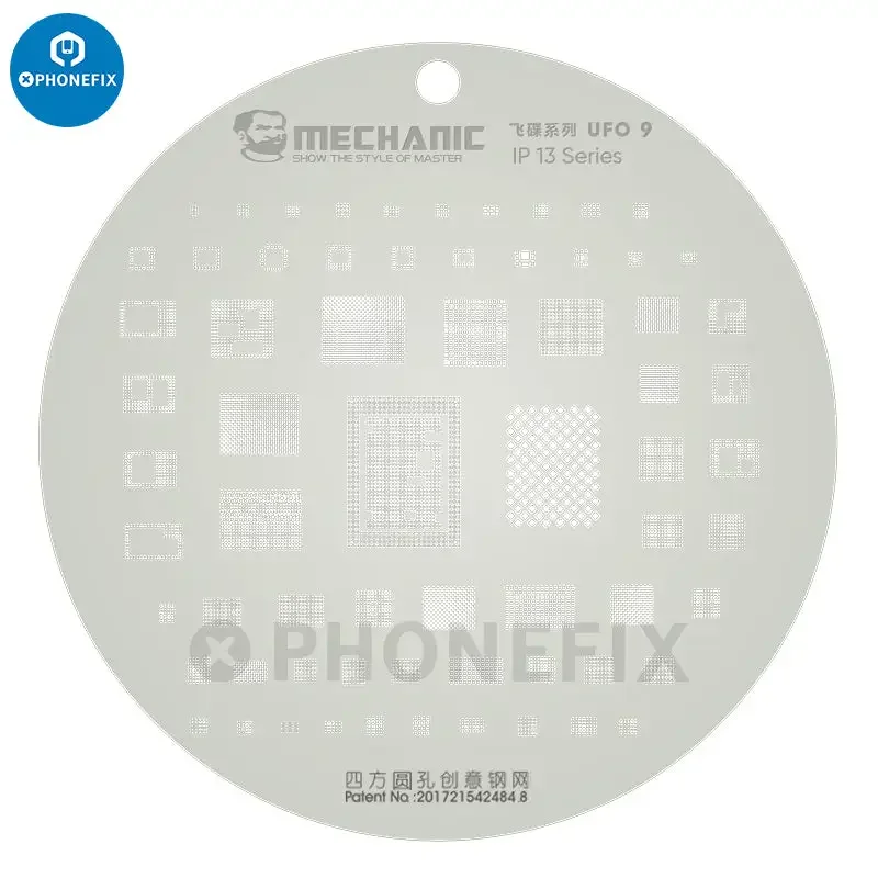 MECHANIC UFO BGA Reballing Stencil for iPhone Android IC Chip - Image 13