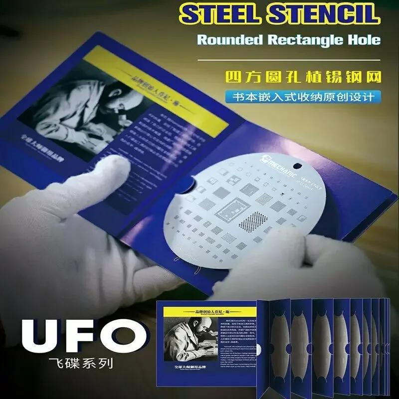 MECHANIC UFO BGA Reballing Stencil for iPhone Android IC Chip - Image 2