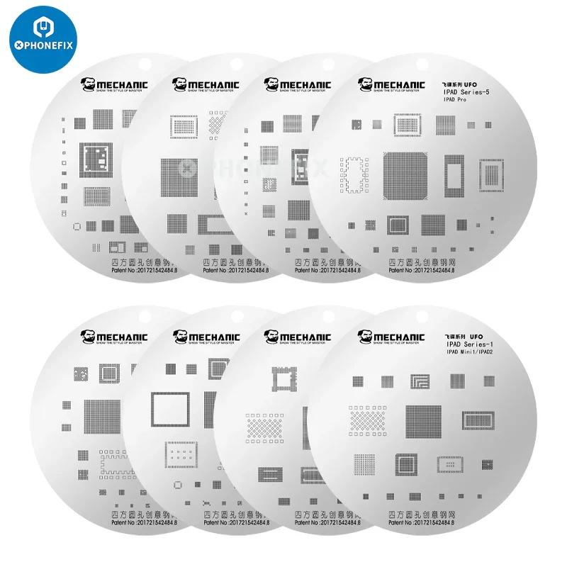 MECHANIC UFO BGA Reballing Stencil for iPhone Android IC Chip - Image 21
