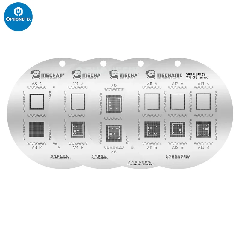 MECHANIC UFO BGA Reballing Stencil for iPhone Android IC Chip - Image 22