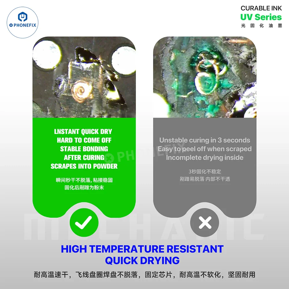MECHANIC UV-9200 UV Curing Ink Quick Drying Oil for Phone Repair - Image 4