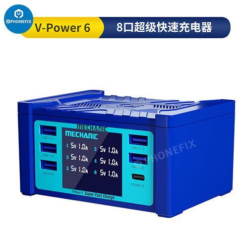 MECHANIC V-Power 6 8 8S Super Fast Charger For iPhone ipad Watches - Image 3