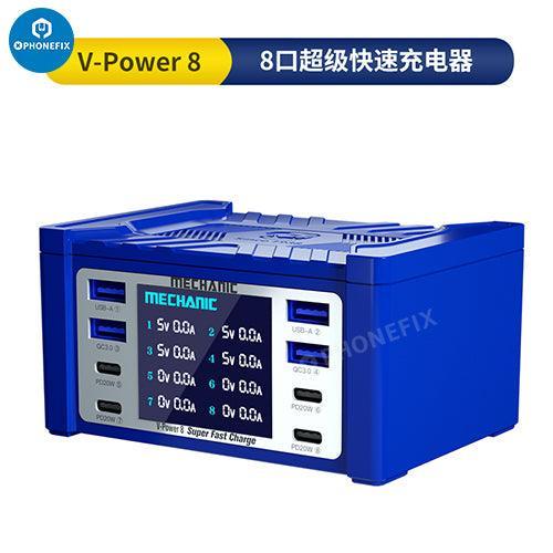 MECHANIC V-Power 6 8 8S Super Fast Charger For iPhone ipad Watches - Image 4