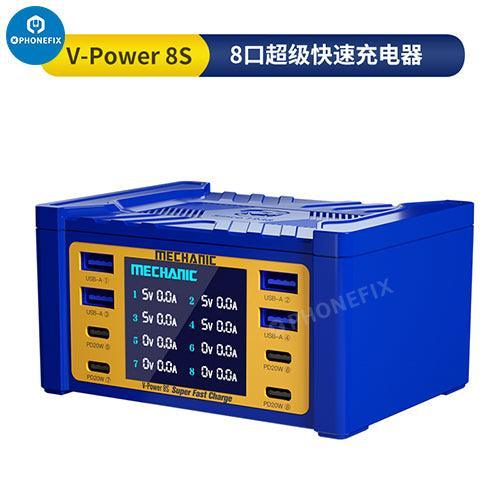 MECHANIC V-Power 6 8 8S Super Fast Charger For iPhone ipad Watches - Image 5