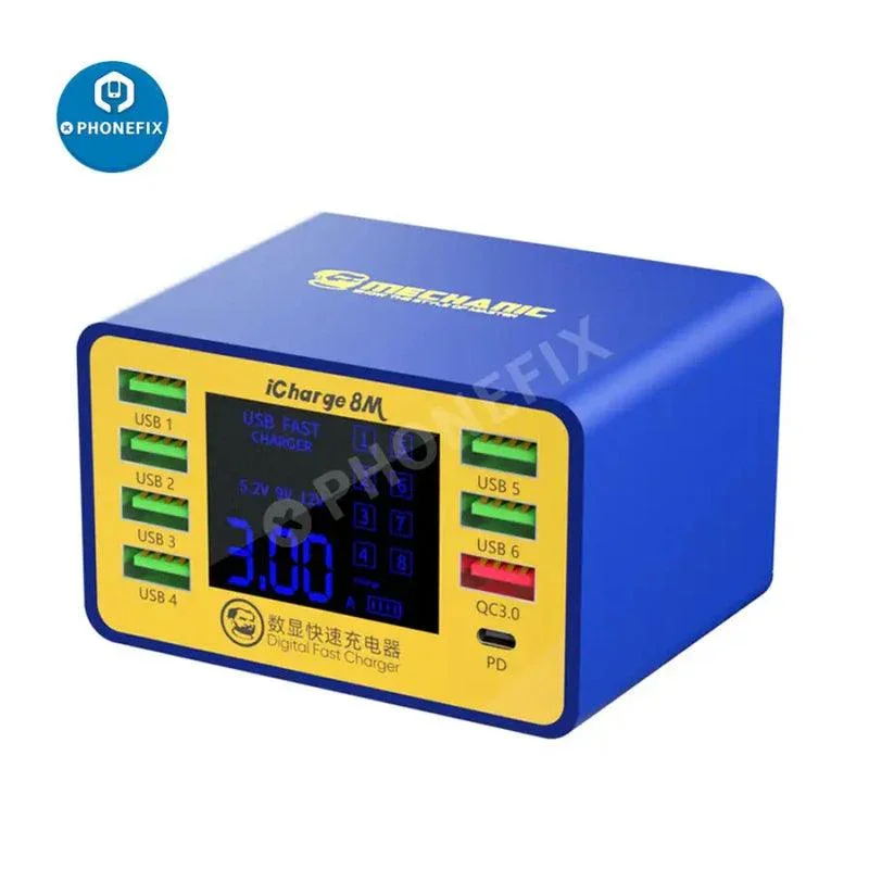 MECHANIC V-Power 6 8 8S Super Fast Charger For iPhone ipad Watches - Image 9