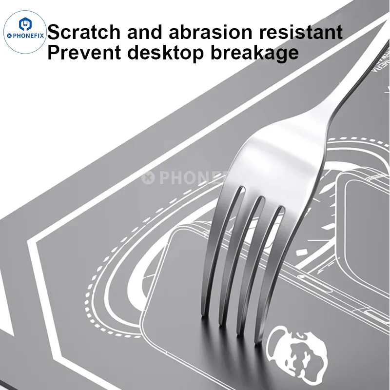 Mechanic V77 V78 Heat Insulation Pad Soldering Repair Work Mat - Image 11
