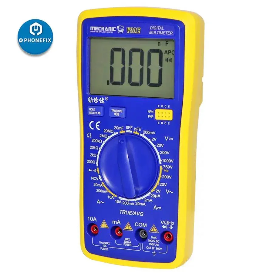 Mechanic V90E Intelligent Multimeter Automatic Digital Display Meter - Image 2