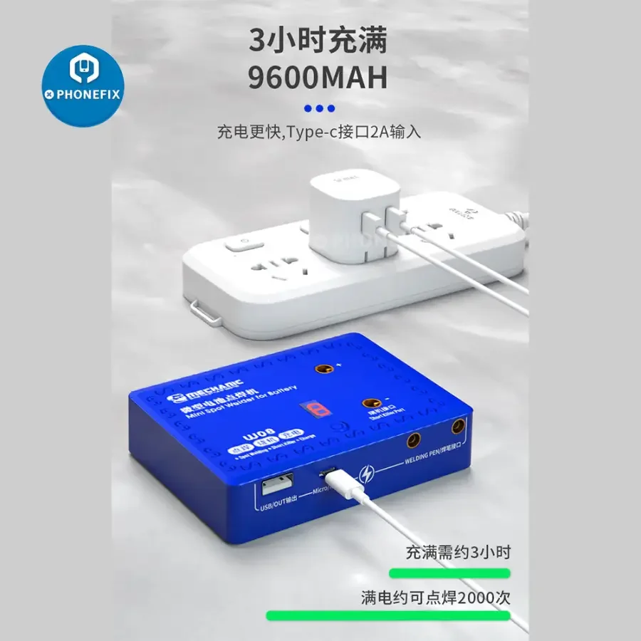Mechanic W08 Mini Precision Spot Welding Machine For Battery Repair - Image 5