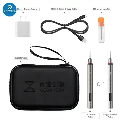 MEGA-IDEA 20W Quick Charge Nano Electric Iron For PCB Welding Repair - Image 10