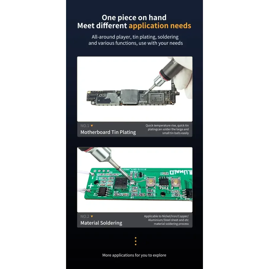 MEGA-IDEA 20W Quick Charge Nano Electric Iron For PCB Welding Repair - Image 20