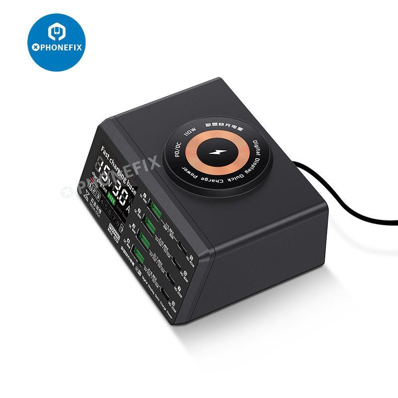 Multifunction Digits Display wireless Charging Desktop Power Supply - Image 6