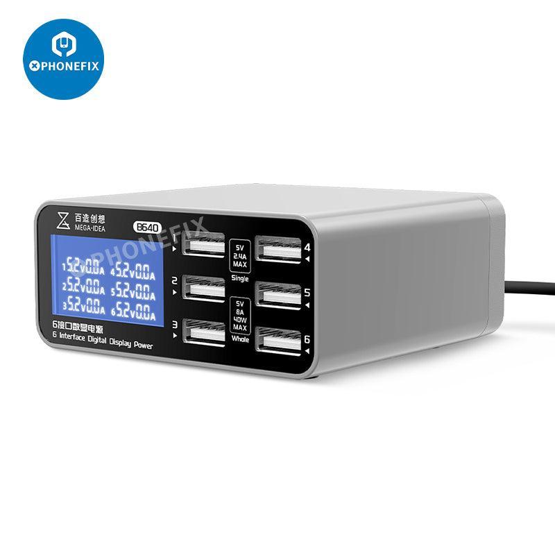 Multifunction Digits Display wireless Charging Desktop Power Supply - Image 9