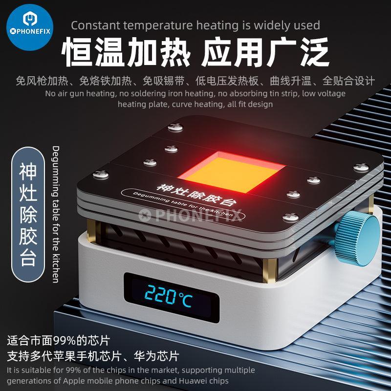 MEGA-IDEA Hot Stone Preheating Platform BGA Glue Removing Station - Image 7
