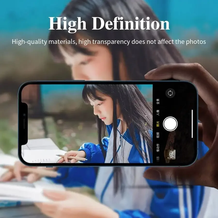 Metal Full Cover Camera Lens Protectors For iPhone 11-13ProMax - Image 10