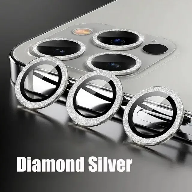 Metal Full Cover Camera Lens Protectors For iPhone 11-13ProMax - Image 20