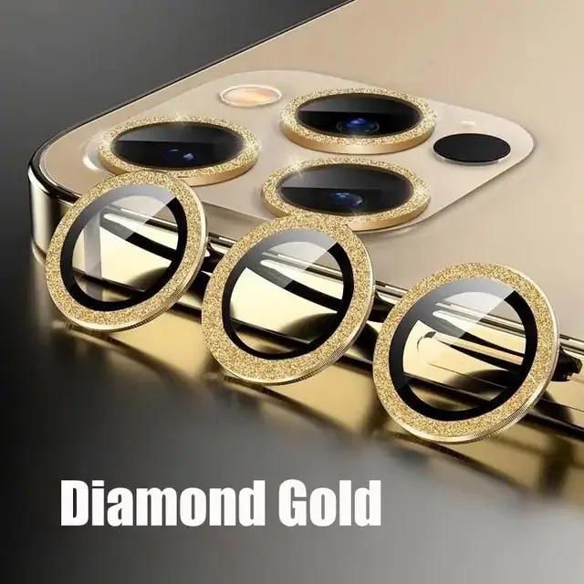 Metal Full Cover Camera Lens Protectors For iPhone 11-13ProMax - Image 23