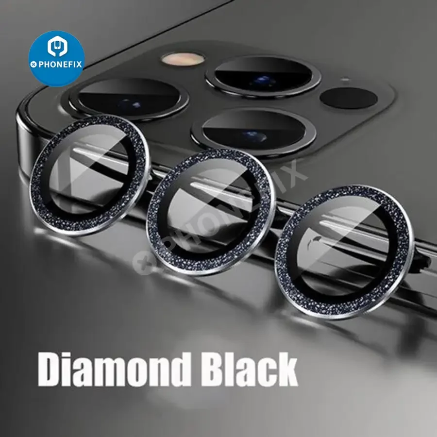 Metal Full Cover Camera Lens Protectors For iPhone 11-13ProMax - Image 3
