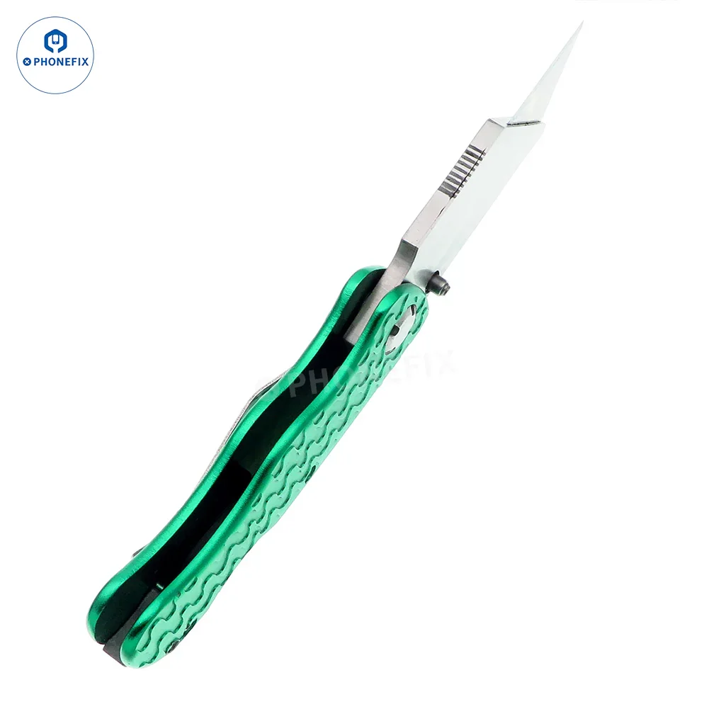 Metal-Handled Multifunctional Folding Utility Knife - Image 4