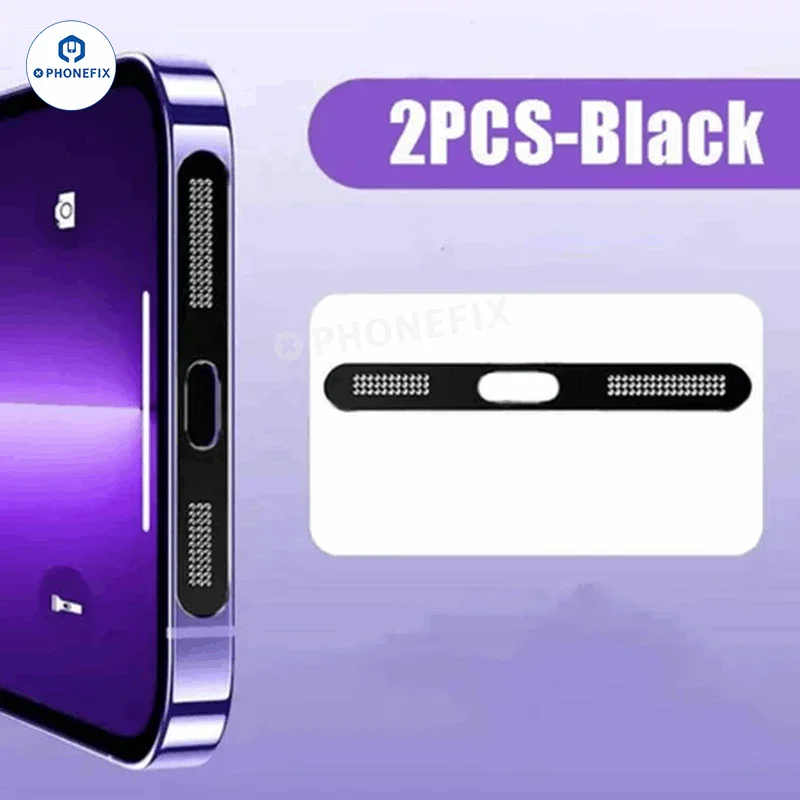 Metal Speaker Dustproof Net Sticker For iPhone 11-16 Pro Max - Image 14