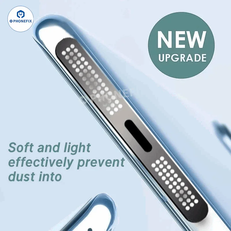 Metal Speaker Dustproof Net Sticker For iPhone 11-16 Pro Max - Image 4