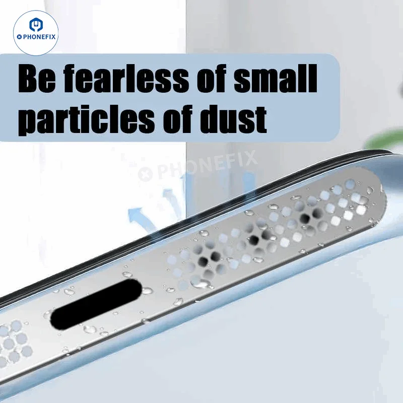 Metal Speaker Dustproof Net Sticker For iPhone 11-16 Pro Max - Image 7