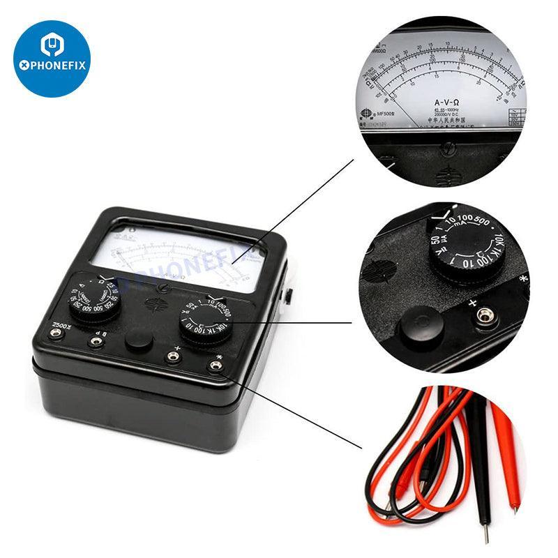 MF500 High Precision Multimeter AC DC Resistance Tester Meter - Image 3