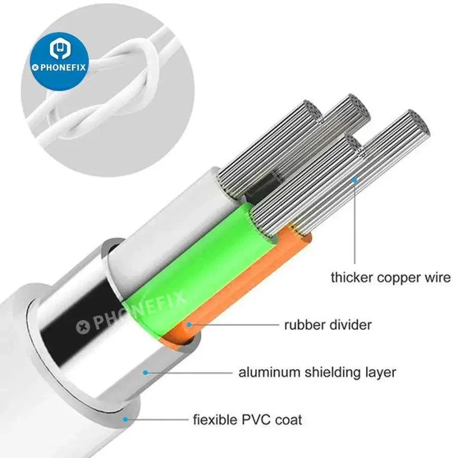 MFi Certified Fast Charger Lightning Cable For iphone/ipad/ipod - Image 3
